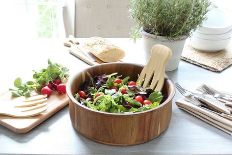 Wooden kitchen utensils