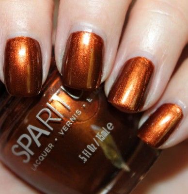 Copper Nail Varnish Copper Nails For Fall, Copper Nail Color, Copper Nail Polish, Running With Wolves, Nails Copper, Shellac Colors, Copper Nails, Brown Nail Polish, Brown Nail