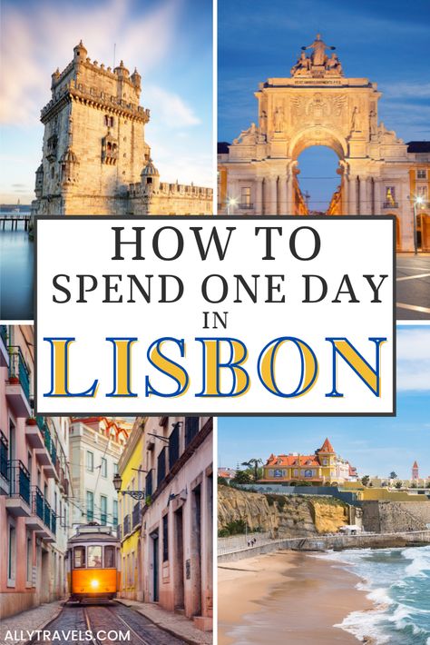 If you’ve only got one day in Lisbon, you better make the most of it. Lucky for you I’ve made the perfect itinerary for spending one day in Lisbon. Lisbon Itinerary, Things To Do In Lisbon, Amsterdam Travel Guide, Barcelona Travel Guide, Lisbon Travel Guide, Madrid Travel, Lisbon Travel, Europe Holidays, Travel Guide London