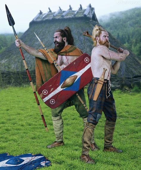 Early Germanic warriors, Joan Francesc Oliveras Pallerols on ArtStation at https://www.artstation.com/artwork/YBg9Kd Common Era, Northern Germany, Warrior Art, Germanic Tribes, Historical Warriors, Celtic Warriors, History Facts Interesting, Ancient Warfare, 1st Century