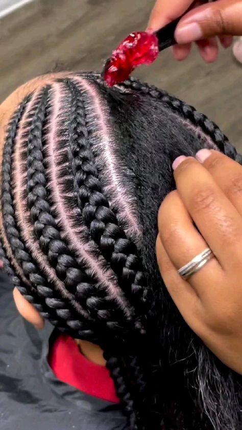 #hairstylesforgirls #hairstylesforwomen #hairdyeing # #haihairstylesrstylevideo #braidtutorialvideo #balayagehighlight #doublebraid #hairdying #hairbleaching Corn Roll Hair Styles, Latest Hair Braids, Hair Braid Patterns, Cornrows Natural Hair, Cornrows Braids For Black Women, Quick Braids, Hairstyles For Thick Hair, Short Box Braids Hairstyles, Braided Hairstyles For Black Women Cornrows