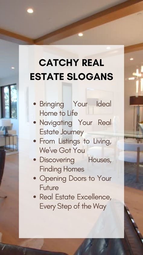 160 Cathcy Real Estate Slogans (+Infographic) - Brand Peps Real Estate Testimonials, Catchy Real Estate Quotes, Real Estate Tag Lines, Real Estate Captions, Real Estate Marketing Quotes, Real Estate Slogans, Local House, Real Estate Agent Branding, Real Estate Marketing Plan