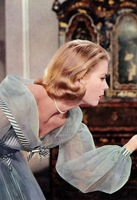 Organza Blouses, Grace Kelly, Who What Wear, Blue Dress, The One, Blouses, Silk, Blue, Beauty