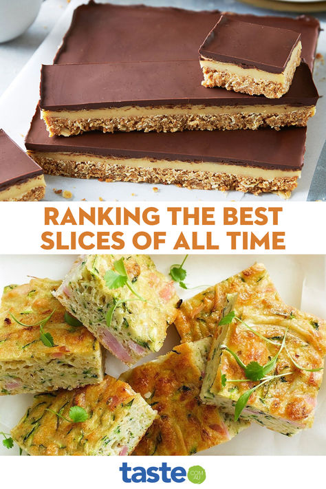 Meet the slice recipes that are most clicked on, made, eaten and enjoyed by Australians. How do we know they’re this popular? We know they’ve all got 5-star ratings from our members. We know that they’re looked at by the most Aussies. And we get positive feedback that tells us they’re the best of the best. We’ve also ranked them in order of how much our food experts here at taste.com.au love them. And before you ask, yes – Mars Bar slice is included. #slices #baking Mars Bar Slice Recipe, Custard Slices, Mars Bar Slice, Custard Slice, Slice Recipes, Mars Bar, Slices Recipes, Best Of The Best, Positive Feedback