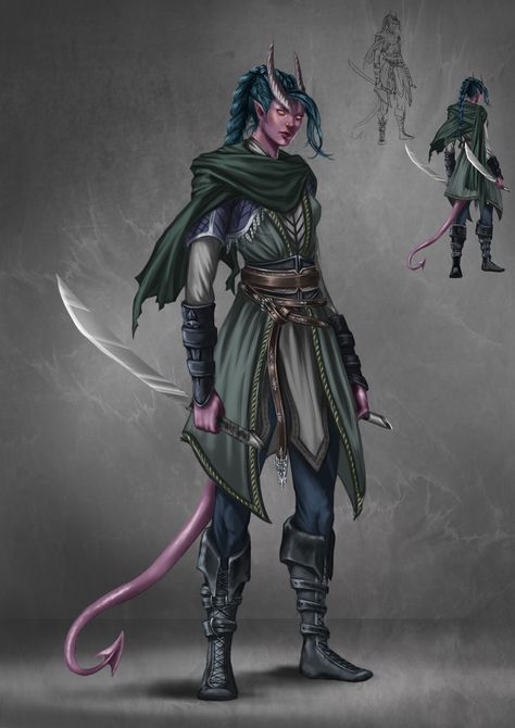 D D Rogue, Tiefling Rogue, Tiefling Female, Roleplay Characters, Fantasy Races, Dungeons And Dragons Characters, Fantasy Warrior, Fantasy Rpg, Fantasy Inspiration