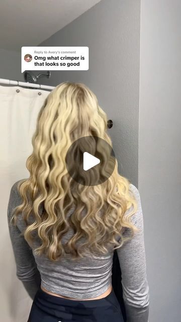 @lifewith.kacey on Instagram: "Wavy hair tutorial 🩷 #HairTutorial #WavyHairTutorial #Crimper #HairCrimper #HairInspo #HairIdeas #Lifestyle #Aesthetic #College #Freshman" Wavy Hair Tutorial, Aesthetic College, Wavy Hairstyles Tutorial, College Freshman, Hair Crimper, Lifestyle Aesthetic, Wavy Hair, Hair Tutorial, Hair Inspo