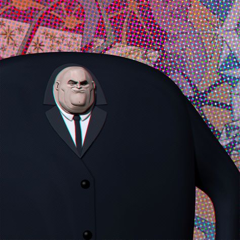 Kingpin (Spiderverse) ,  on ArtStation at https://www.artstation.com/artwork/g2POom King Pin Spiderverse, Kingpin Spiderverse, Alberto Mielgo, Into The Spiderverse, Wilson Fisk, Manson Family, Epic Drawings, Spiderman Spider, King Pin