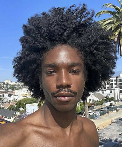 Wavy Haircut, Faces Reference, Natural Hair Men, Afro Men, Rising Sign, Black Afro, Ancient Hebrew, Spray Lotion, Pelo Afro