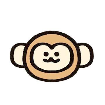 Cute Monkey Doodle, Monkey Doodle Easy, Cute Monkey Drawing Easy, Monkey Cute Drawing, Simple Monkey Drawing, Cute Monkey Drawing, Monkey Drawing Easy, Monkey Doodle, Cute Heart Drawings