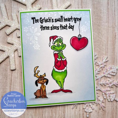 Grinch Christmas Card Ideas, Grinch Cards Ideas, Grinch Heart Grew Three Sizes, Christmas Cards Grinch, Grinch Christmas Cards, Grinch Christmas Card, Grinch Heart Grew, Grinch Images, Grinch Heart