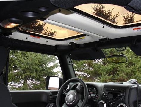 Jeep Wrangler Sunroof, Jeep Sunroof, Jeep Interior Accessories, Jeep Hair, Jeep Wrangler Accessories, Wrangler Accessories, Jeep Lover, Car Goals, Jeep Accessories