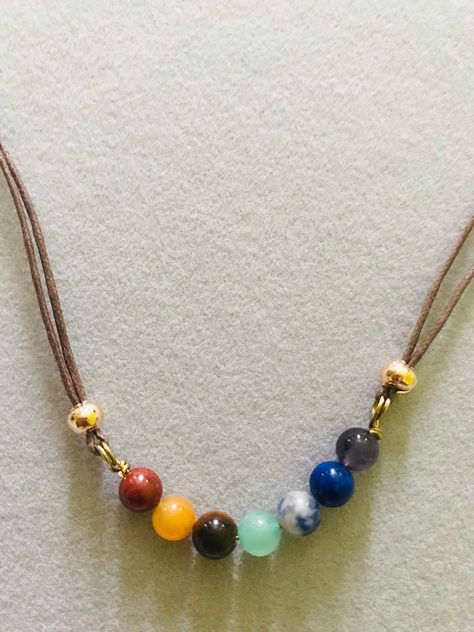 Excited to share this item from my #etsy shop: Chakra Necklace, Chakra Cord Necklace 8 Chakras, Moon Vibe, Chakras Necklace, Seven Chakra, Onyx Crystal, Chakra Necklace, Phone Charms, Bohemian Rings, Black Onyx Ring