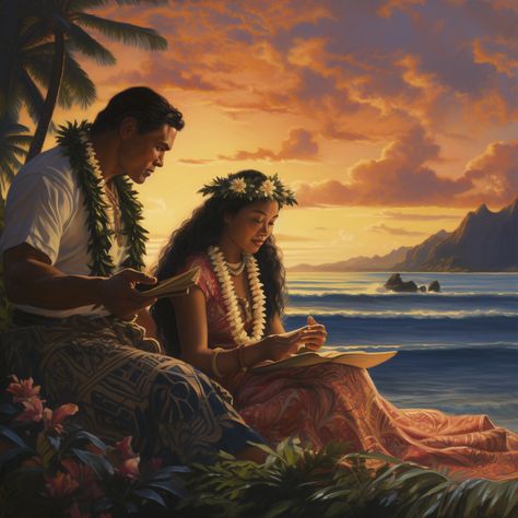 Polynesian People, Hawaiian Woman, Polynesian Men, Polynesian Islands, Polynesian Art, Hawaii Art, Hawaiian Art, Gallery Wallpaper, Pacific Islands