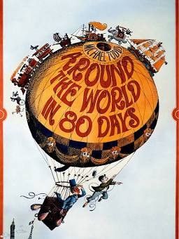 Hot Air Balloon Engagement, Jules Verne Books, Around The World Theme, Literary Posters, Shoot Moodboard, World Poster, Welcome Dinner, Kids Camp, Around The World In 80 Days