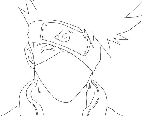 Kakashi Hatake Sketch, Kakashi Hatake Drawing, Mouse Drawings, Drawing Transparent, Naruto Drawings Easy, Feather Drawing, Drawing Png, Naruto Drawings, Rose Drawing