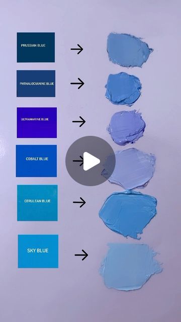 How To Make Blue Color, Blue Shades Colour Palettes, Pastel Color Mixing Guide Acrylic, How To Mix Blue Paint, How To Mix Dark Blue Paint, How To Make Blue Colour By Mixing, How To Mix Blue Acrylic Paint, Violet Color Palette, Mixing Paint Colors