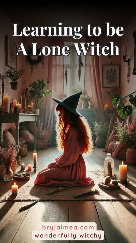 Embrace the power of practicing witchcraft alone! Discover how solitary practice can enhance your spiritual journey, deepen your connection with intuition, and allow your magic to flourish. From personal growth to true self-discovery, explore the benefits of crafting your own unique magical path. Whether you're a seasoned practitioner or new to the craft. Practicing Witchcraft, Spiritual Connections, Money Spells That Work, Witchy Tips, Witch Spirituality, Divine Feminine Spirituality, Witchy Crafts, Magical Life, Witch Books