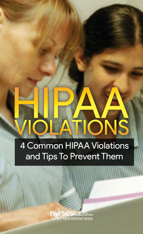 4 Common HIPAA Violations and Tips To Prevent Them Hippa Law, Hipaa Humor, Cna Study Guide, Hipaa Training, Healthcare Compliance, Nursing Inspiration, Nursing Knowledge, Nclex Tips, Radiologic Technology