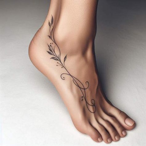 Best 23+ feet tattoos for women beautiful For Tattoo Women, Delicate Tatoos Woman, Are Tattoos For Women, Delicate Foot Tattoos For Women, Side Of Foot Tattoos For Women, Fineline Tattoos For Women, Pretty Foot Tattoos For Women, Amazing Tattoos For Women, Foot Tattoo For Women