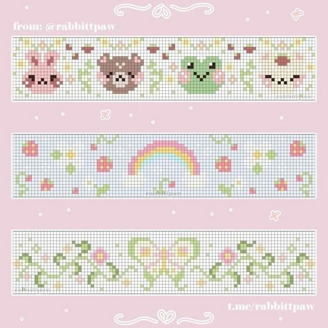 Cross Stitch Embellishments, Fairycore Pixel Art, Kawaii Alpha Pattern, Flower Pixel Art Grid, Pixel Grid Pattern, Pixel Bead Art, Loom Jewelry Patterns, Crochet Pixel Art, Perler Bead Crafts