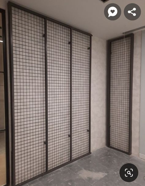 Steel Mesh Wall, Mesh Metal Wall, Metal Mesh Interior Design, Mesh Wall Design, Metal Panel Wall, Sheet Metal Wall, Wire Mesh Wall, Metal Interior Design, Metal Mesh Screen