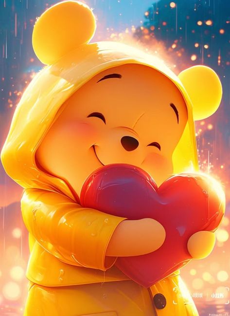 Apps On Your Phone, Winnie The Pooh Cartoon, Winnie The Pooh And Friends, Teddy Bear Wallpaper, Winnie The Pooh Pictures, Whatsapp Wallpaper Cute, Cute Winnie The Pooh, Images Disney, Slaap Lekker