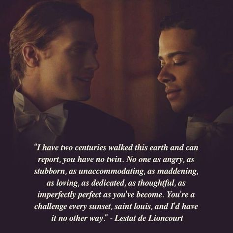 Vampire Quotes, Jacob Anderson, Anne Rice Vampire Chronicles, Vampire Family, Vampire Lestat, Lestat And Louis, Vampire Stuff, Sam Reid, Vampire Shows