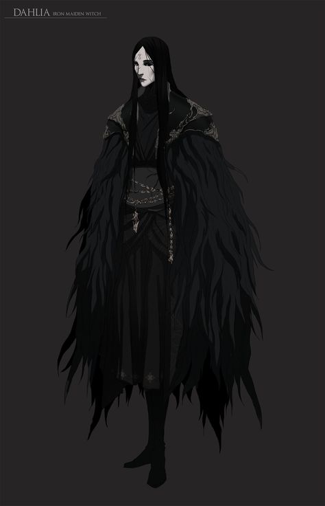 Crow Witch, Raven Queen, Dungeons And Dragons Characters, Fantasy Warrior, Iron Maiden, Dnd Characters, Character Outfits, Character Portraits, Dark Fantasy Art