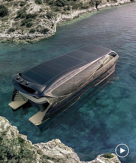 Solar Yacht, G3 Boats, Floating Architecture, Cool Boats, Yacht Life, Jetski, Concept Ships, Boats Luxury, Yacht Boat