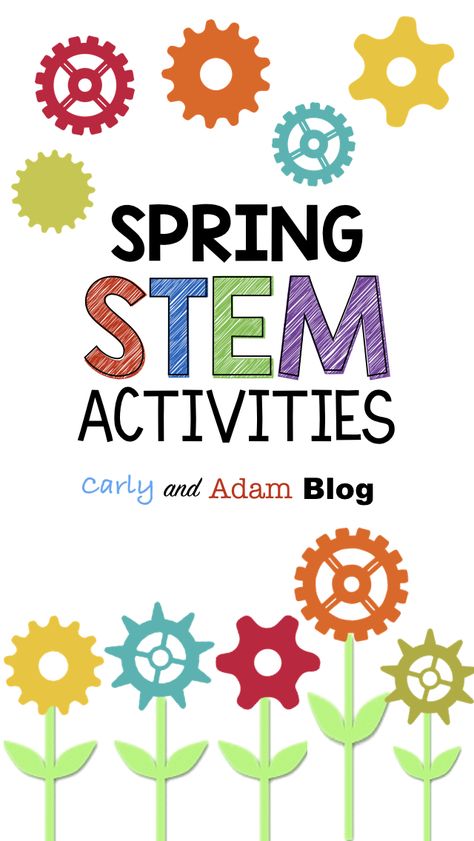 Spring STEM Activities March Stem Activities, Steam Crafts, March Stem, Spring Stem Activities, Challenge Activities, Stem Kids, Spring Stem, Science Table, Stem Lessons