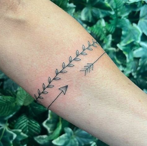 Vine Band Tattoo, Arm Band Tattoo Meaning, Armband Tattoo For Women Unique, Floral Arm Band Tattoo, Thigh Band Tattoo, Leg Band Tattoos, Timeless Tattoo, Tattoo Maker, Occult Tattoo