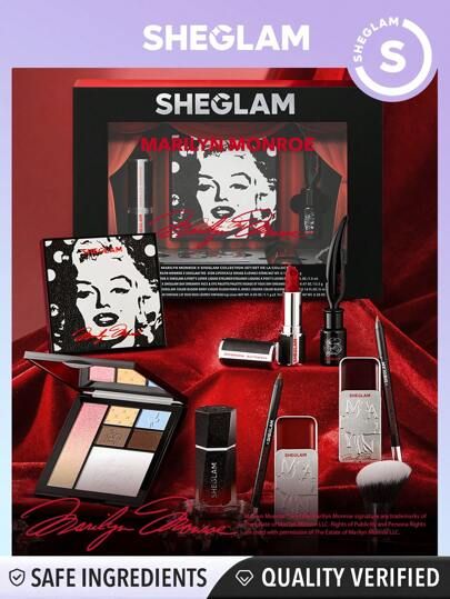 Sheglam Collection, Sheglam Makeup, Marilyn Monroe Makeup, Bold Lipstick, Winter Y2k, Beauty Finds, Flawless Foundation, Affordable Makeup, Trendy Makeup