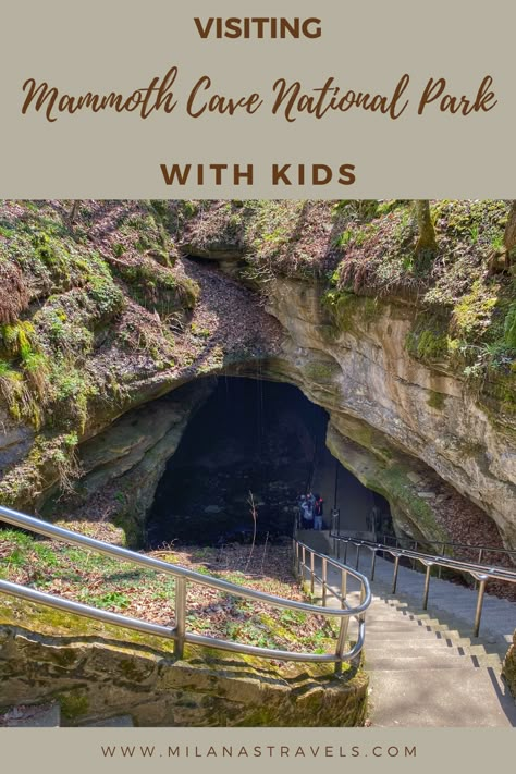 Mammoth Caves National Park, Mammoth Cave National Park With Kids, Mammoth Cave Kentucky, Hiking Family, Kentucky Vacation, Smokey Mountains Vacation, Mammoth Cave National Park, Cave City, Kentucky Travel