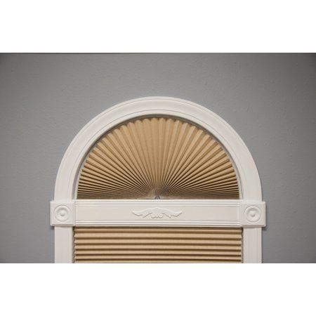 Original Arch Light Blocking Pleated Fabric Shade, Natual, 72” x 36” Arched Window Treatments, Arch Light, Shaped Windows, Round Arch, Indoor Window, Modern Windows, Arched Windows, Curtains Window Treatments, Pleated Fabric