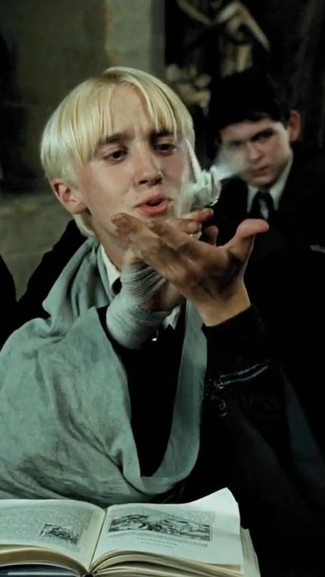 Draco Malfoy Harry Potter, Malfoy Harry Potter, Welcome To Hogwarts, Hell Fire, Harry Potter Pictures, Harry Potter Wallpaper, Draco Malfoy, Not Mine, Hogwarts