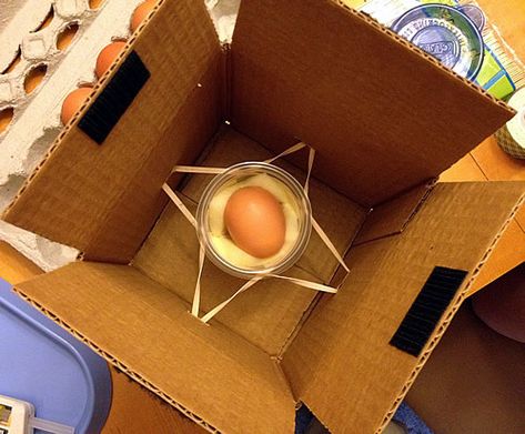 Egg Drop Box Project Ideas, Egg Drop Container Ideas, Invention Ideas For Kids, Egg Drop Contest, Egg Parachute, Egg Drop Project, Egg Baby, Eggs For Baby, Egg Design