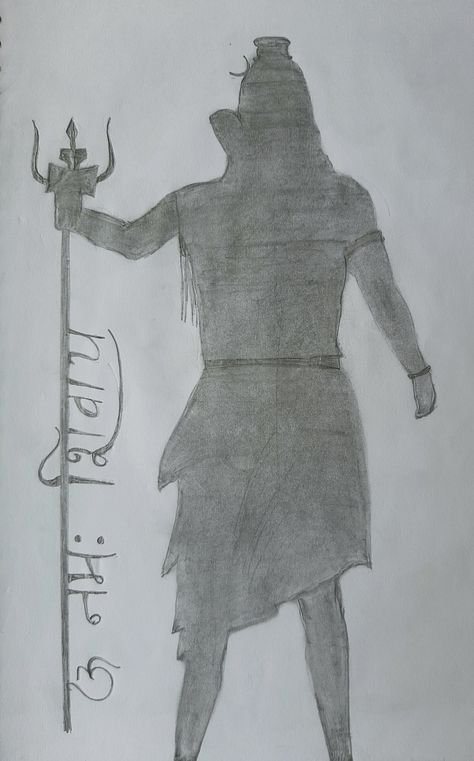 Darken pencil sketch of Mahadev Sketch Of Mahadev, Mahadev Drawing Pencil, Mahadev Sketch, Mahadev Rangoli, Mahadev Drawing, Pencil Sketches Easy, Prabhas Actor, Butterfly Sketch, Pencil Drawing Images