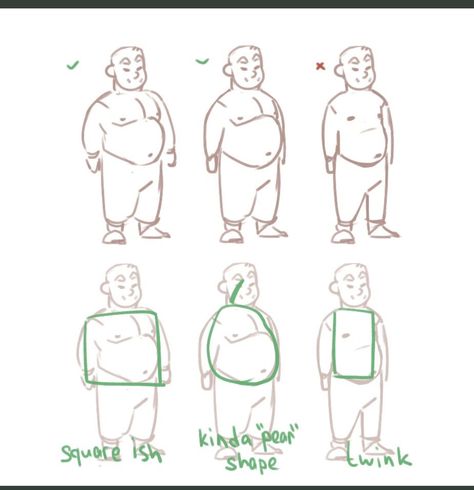 Big Guy X Small Guy, Chunky Body Reference, Plus Size Body Reference Drawing Male, Plus Size Oc Drawing Male, How To Draw Big Men, Chubby Adam Fanart, Big Guy Drawing Reference, Plus Size Men Drawing, How To Draw Larger Body Types