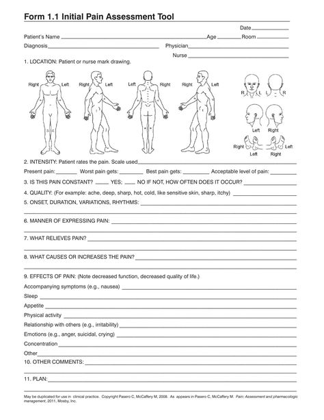 Initial Pain Assessment Tool Form – Fill Out and Use This PDF Pain Assessment Tool, Teacher Resignation Letter, Pain Assessment, Scatter Plot, Irs Forms, Employee Handbook, Non Disclosure Agreement, Letter Of Intent, Will And Testament