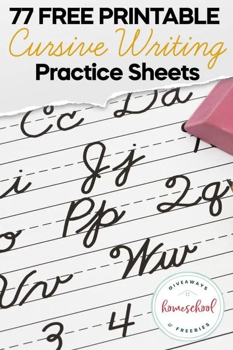 Lettering Alphabet Cursive, Cursive Handwriting Practice Printable, Free Cursive Handwriting Practice, Print Handwriting Practice Sheets, Practice Handwriting Sheets, Cursive Sentences, Alphabet Cursive Writing, Cursive Activities, Handwriting Practice For Adults