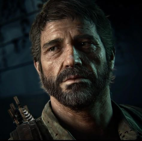 Joel Miller Game, Tlou Pfp, Joel Tlou, Roger Clark, Tlou Characters, Joe Miller, Masculine Art, Very Much Alive, The Last Of Us2