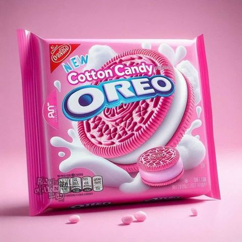 Pink Oreos, Pink Snacks, Pink Desserts, Smash Or Pass, Pink Bottle, Pink Foods, Pink Drinks, Drink Me, Oreo Cookies