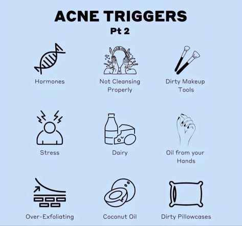 Continue your journey into understanding acne triggers, and say goodbye to those pesky breakouts for good. Acne Journey, 2 Aesthetic, Skin Facts, Mary Kay Skin Care, Basic Skin Care Routine, Holistic Beauty, Prevent Acne, Acne Skin, Beauty Skin Care Routine