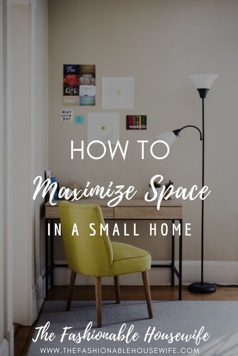 How To Maximize Storage Space, Maximize Small Living Room, Maximizing Small Spaces Living Room, Small House Maximize Space, How To Maximize Space In A Small House, Maximize Space In Small House, Maximizing Small Spaces, Small Multipurpose Room, Small House Living Room