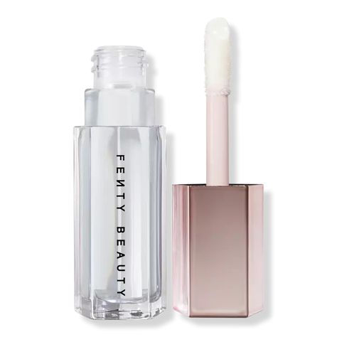 Gloss Bomb Universal Lip Luminizer - FENTY BEAUTY by Rihanna | Ulta Beauty Fenty Beauty Gloss Bomb, Lip Gloss Collection, Clear Lip Gloss, Gloss Labial, Luminizer, Make Up Looks, Makeup Items, Glass Slipper, Lip Balm Gloss