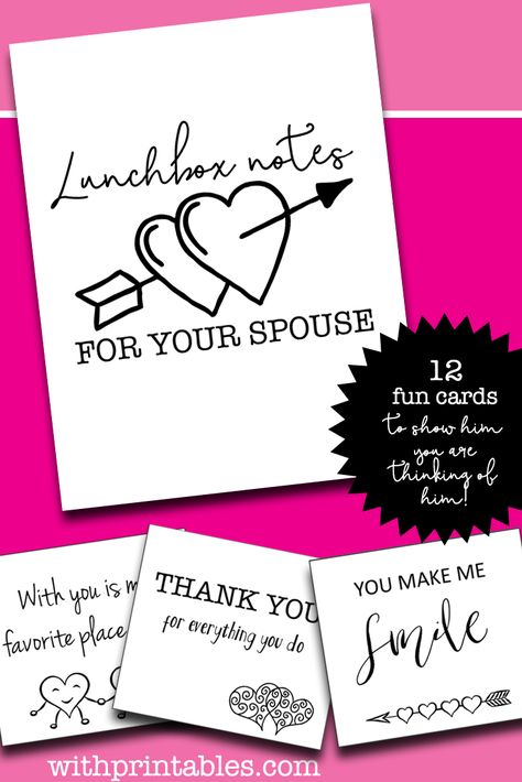 Do your people know that you love them??? Encouraging Lunch Box Notes are the perfect way to show that you love him and remind him that you are thinking of him during work hours. Hide our lunch box notes for your husband in his lunchbox or suitcase. Tiffin Notes For Husband, Printable Lunch Box Notes For Husband, Lunch Box Quotes For Husband, Lunchbox Love Notes For Him, Cute Lunchbox Notes For Husband, Funny Lunch Box Notes For Husband, Cute Lunch Notes For Boyfriend For Him, Lunch Box Messages For Husband, Lunch Love Notes Husband