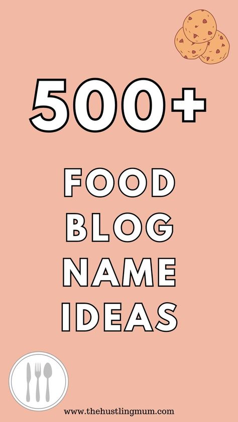 food blog names Instagram Cooking Page Name Ideas, Cook Book Names Ideas, Food Shop Names Ideas, Food Blog Names Ideas, Blog Names Inspiration, Food Blog Names, Food Blog Logo, Blog Name Ideas, Shop Name Ideas