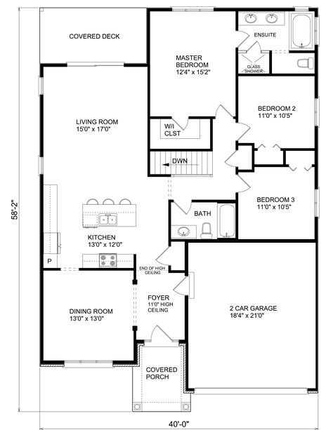 The Ontario – Canadian Home Designs Canadian House, Small Modern House Plans, House Plans Ideas, Modern House Floor Plans, House Plans With Photos, Bungalow Floor Plans, Little House Plans, Canada House, Free House Plans