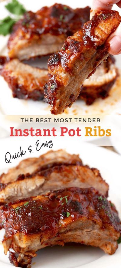 Instant Pot Pork Ribs, Ribs Instant Pot, Pressure Cooker Ribs, Instant Pot Ribs Recipe, Instant Pot Ribs, Pork Rib Recipes, Pot Recipes Easy, Instant Pot Pork, Best Instant Pot Recipe