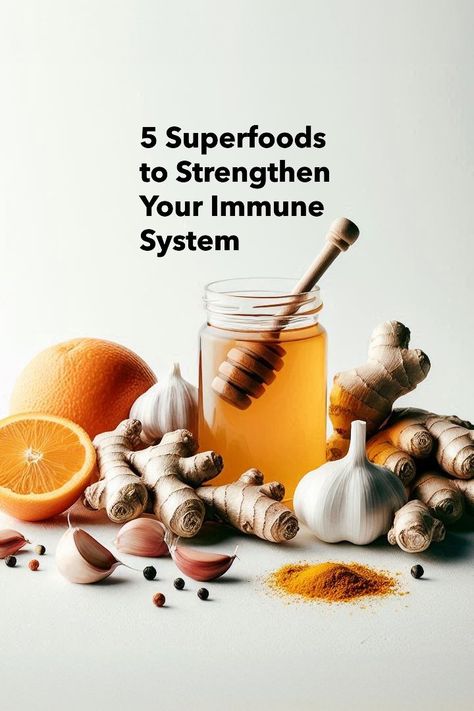 5 Superfoods to Strengthen Your Immune System - Maintaining a robust immune system is essential for overall health and well-being. Our immune system defends us against harmful pathogens and helps us recover from illnesses. While there are many ways to support immune health, incorporating certain superfoods into your diet can provide a natural boost. These superfoods are packed... Top 5 Superfoods, 5 Superfoods, Top Superfoods, Sooth Sore Throat, Defense Mechanisms, Freshly Squeezed Orange Juice, Nutrient Rich Foods, Top List, Traditional Medicine